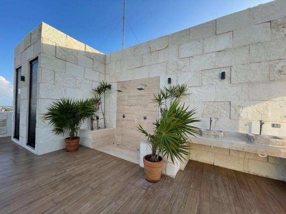 Casa de férias Brand New With Rooftop Pool *